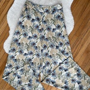 En Saison Cream Floral Pants